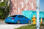 Volkswagen Passat in Blue on Vossen Wheels (LC-109T) 2017 года